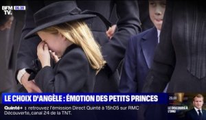 Le choix d'Angèle - L'émotion du prince George et de la princesse Charlotte aux funérailles de la reine Elizabeth II