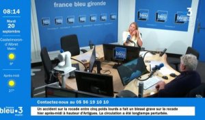 Joel Dupuch pour sa nouvelle émission sur France 3 Nouvelle Aquitaine " Chez Joel"