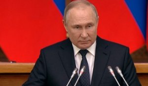 « Ce n'est pas du bluff » : le résumé du discours de Vladimir Poutine