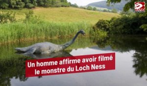 Un homme filme le monstre du Loch Ness?