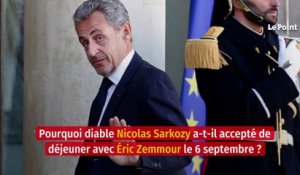 Les indiscrets - Quand Sarkozy dit à Zemmour ce qu’il pense de Wauquiez