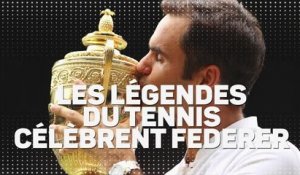 Laver Cup - Des légendes du tennis célèbrent Federer