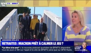 Retraites: Emmanuel Macron prêt à calmer le jeu?
