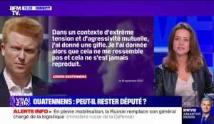 LA VÉRIF' - Adrien Quatennens peut-il rester député?