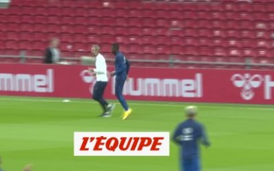 Ousmane Dembélé s'est entraîné à part - Foot - Ligue des nations - Bleus