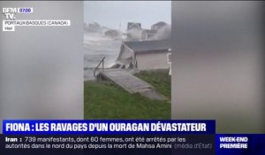 L'ouragan Fiona a durement frappé la côte atlantique du Canada