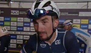 Championnats du Monde 2022 - Route - Julian Alaphilippe : "Je suis content que le maillot reste dans l'équipe"