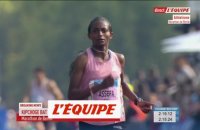 Assefa, troisième chrono de l'histoire à Berlin - Athlé - Marathon (F)