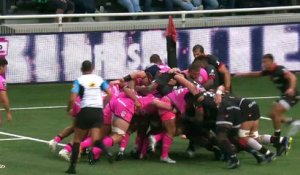 TOP 14 - Essai de Baptiste PESENTI (SFP) - LOU Rugby - Stade Français Paris - Saison 2022:2023