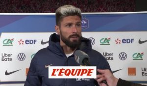 Giroud : «Je ne me projette pas jusqu'au Qatar» - Foot - Ligue des nations - Bleus
