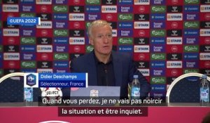 Bleus - Deschamps : "Je ne vais pas noircir le tableau"