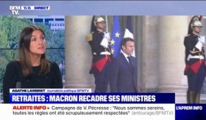 Réforme des retraites: Emmanuel Macron recadre ses ministres