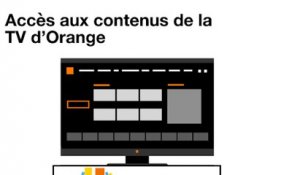 Accès aux contenus de la TV d'Orange