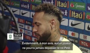 Brésil - Neymar : "À mon avis, aucun joueur ne pourra jamais dépasser le roi Pelé"