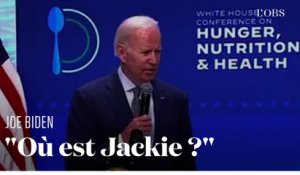 Joe Biden s'adresse à Jackie Walorski, une parlementaire morte depuis plus d'un mois