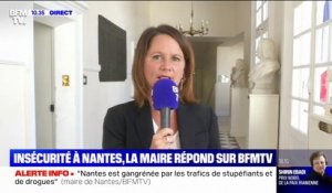 "Nous avons besoin de police et de justice": la maire de Nantes s'exprime sur BFMTV