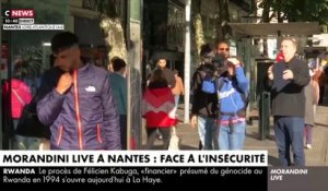 Nantes: En direct sur CNews, Jean-Marc Morandini décide d'aller dans les points de deal qui tiennent le trottoir en plein centre ville, cours des 50 otages