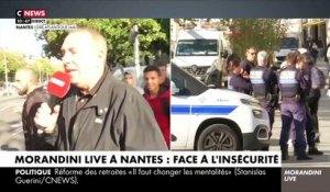 Nantes: Jean-Marc Morandini part en courant en plein direct sur CNews derrière les policiers municipaux pour les interviewer sur leur travail et la situation dans la ville - VIDEO