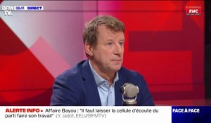 Yannick Jadot: la mise en retrait de Julien Bayou "apparaît comme une sanction" et "cette sanction-là n'est pas normale"