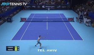 Tel-Aviv - Djokovic écarte Pospisil