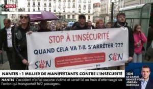 Hier, près d’un millier de personnes de sont réunies à Nantes pour dire "stop à l’insécurité" et pour demander à la Maire d'agir aux cris de "Johanna, bouge-toi !"