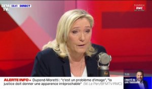 Marine Le Pen: "Je suis radicalement opposée au projet de réforme des retraites, que je trouve terriblement injuste et inefficace"
