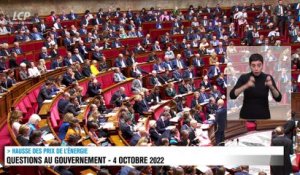 Questions au Gouvernement - Questions au Gouvernement du mardi 04 octobre 2022