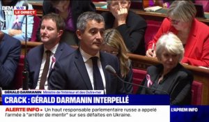 Gérald Darmanin sur l'opération anti-crack à Paris: "L'État a pris ses responsabilités pour mettre fin à ce désordre"