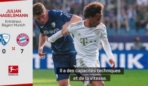 Nagelsmann : "Sané peut être l'un des meilleurs joueurs en Europe"