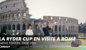 Les deux capitaines de la Team USA et de la Team Europe étaient en visite dans la ville éternelle - Ryder Cup 2023