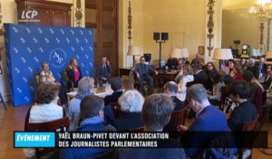 Évènements - Yaël Braun-Pivet : conférence de presse de l'AJP
