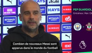 Manchester City - Pour Guardiola, Haaland et Messi sont incomparables