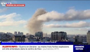 Ukraine: trois fortes détonations entendues à Kiev