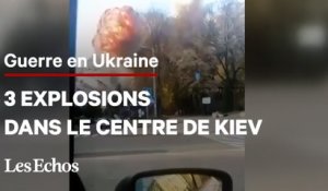 3 fortes explosions entendues à Kiev : au moins 5 morts et 12 blessés