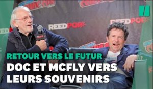 « Retour vers le futur » - Les retrouvailles émouvantes de Doc et McFly au Comic Con de New York