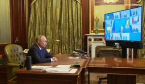 Vladimir Poutine menace l'Ukraine en cas de nouvelles attaques