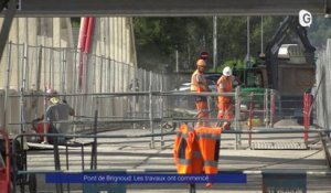 Reportage - Les travaux du pont de Brignoud ont commencé
