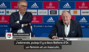 Lyon - Aulas félicite déjà Benzema pour le Ballon d'Or et veut qu'une Lyonnaise l'empoche aussi