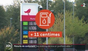 Pénurie de carburants : Non seulement il manque de l'essence, mais en plus les prix augmentent, alors y a-t-il des profiteurs face à la crise ?