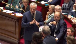 Bruno Le Maire qualifié de «lâche» par un député RN