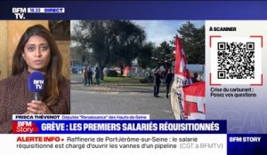 Prisca Thévenot: "Les Français sont réquisitionnés dans une grève qui ne les concerne pas"