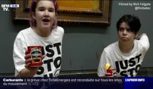 Londres: deux militants écologistes jettent de la soupe sur les "Tournesols" de Van Gogh à la National Gallery