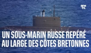 Ce sous-marin d'attaque russe a été repéré au large des côtes bretonnes par la Marine nationale