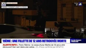 Paris :  Le corps d'une fillette de 12 ans découvert recroquevillé dans une malle dans le 19e arrondissement