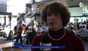 Reportage - Salon de l'emploi saisonnier : les recruteurs à Grenoble