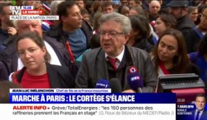 "Qu'il le fasse !": Jean-Luc Mélenchon réagit à la menace de dissolution de l'Assemblée proférée par Emmanuel Macron