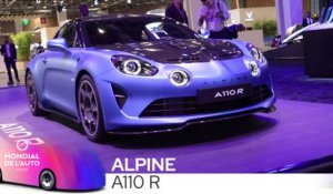 A bord de l'Alpine A110 R - Mondial de l'Auto 2022