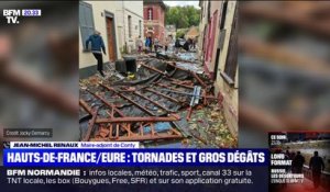 Intempéries: "La tornade a traversé le village en diagonale", raconte le maire d'une commune des Hauts-de-France