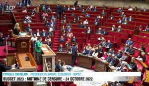 Séance publique à l'Assemblée nationale - Budget 2023 : motions de censure de la Nupes et du RN