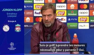 Groupe A - Klopp : "Resserrer les boulons"